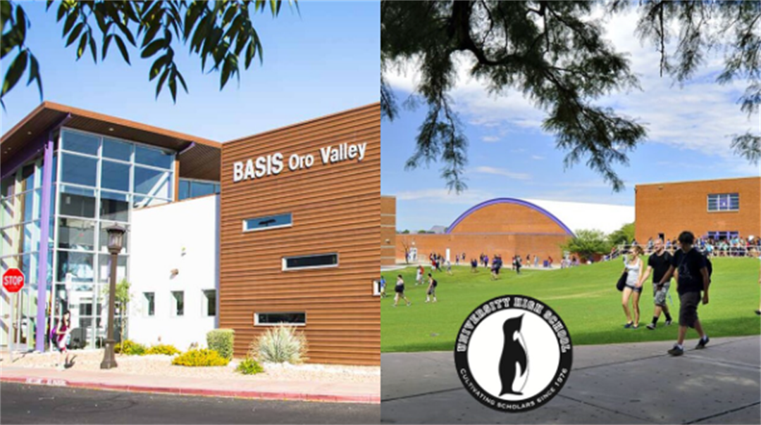 BASIS Oro Valley Recognized as top school in Pima County Oro Valley